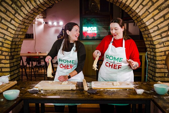 2-in-1 Pasta and Tiramisu Cooking Masterclass in Rome - Eating what you made with wine and limoncello