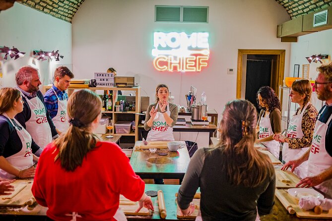 2-in-1 Pasta and Tiramisu Cooking Masterclass in Rome - Rolling fresh fettuccine from scratch