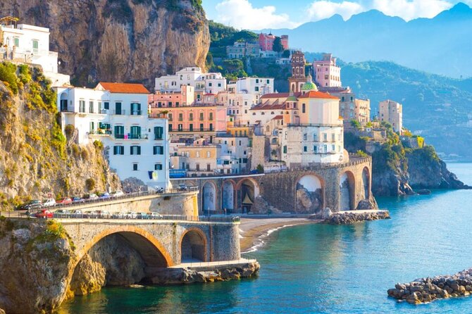 Amalfi Coast Day Trip from Rome by High-Speed Train - Cruising toward Positano