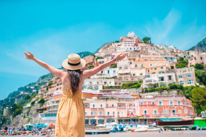 Amalfi Coast & Positano Day Trip from Rome with Coastal Cruise - Positano, steep streets and postcard views