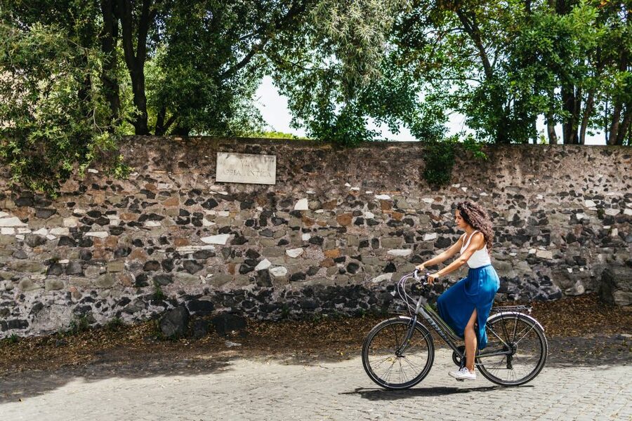 Appia Antica: Full Day Bike Rental with Customizable Routes - What the road is really like