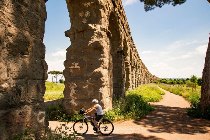Appian Way, Catacombs and Aqueducts Park Tour with Top E-Bike - The Ancient Appian Way and its changing scenery