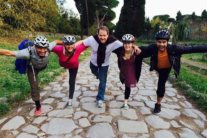 Appian Way E-bike Tour with Gourmet Picnic and Catacombs - Mausoleum, castle, and the old Appian road