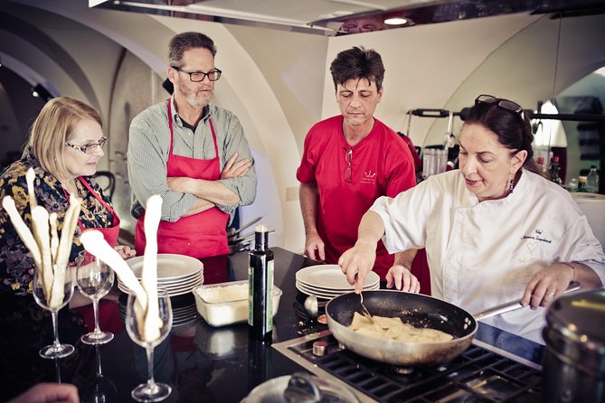 Authentic Roman Cooking Class & Market Experience - Rolling, shaping, and cooking three pastas