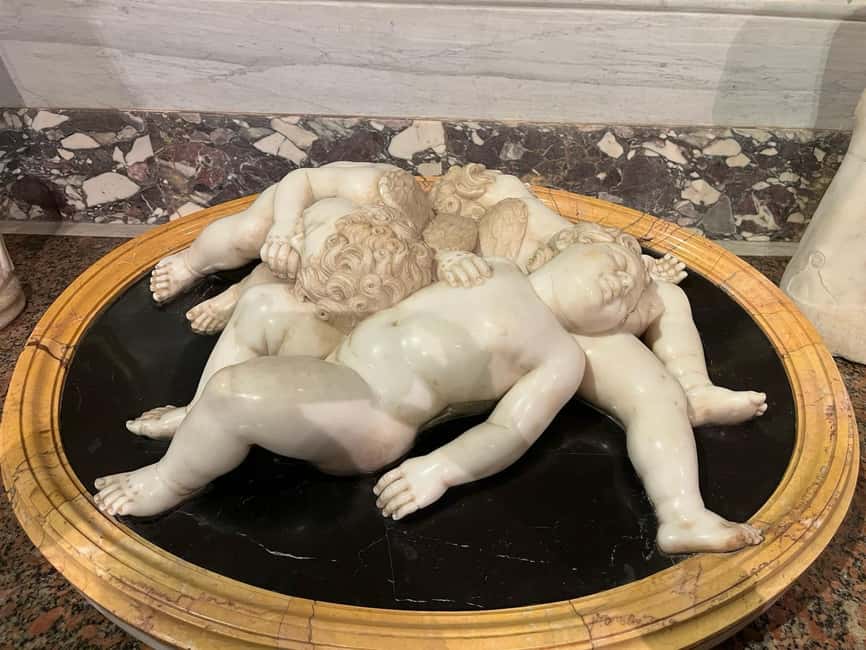 Borghese Gallery Entry Ticket - The first rooms: marble, movement, and theatrical detail