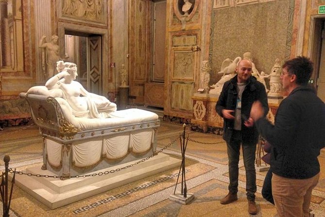 Borghese Gallery Max 6 People Tour: Baroque & Renaissance in Rome - Raphael, Titian, and Canova widen the picture