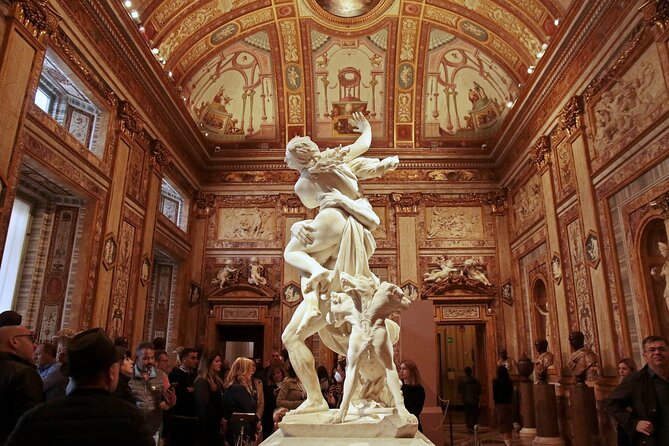 Borghese Gallery Skip-the-Line Entry Ticket with Audioguide - Audioguide or live English guide?