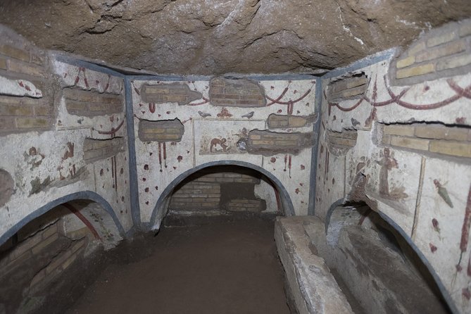 Catacombs Tour with Transfer – Optional Capuchin Crypt or Trevi - Inside the Catacombe di San Callisto