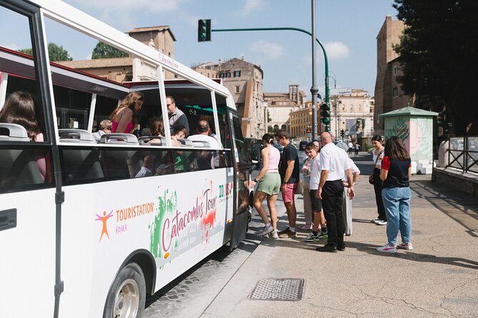 Catacombs Tour with Transfer – Optional Capuchin Crypt or Trevi - Starting at Piazza d’Aracoeli, 16