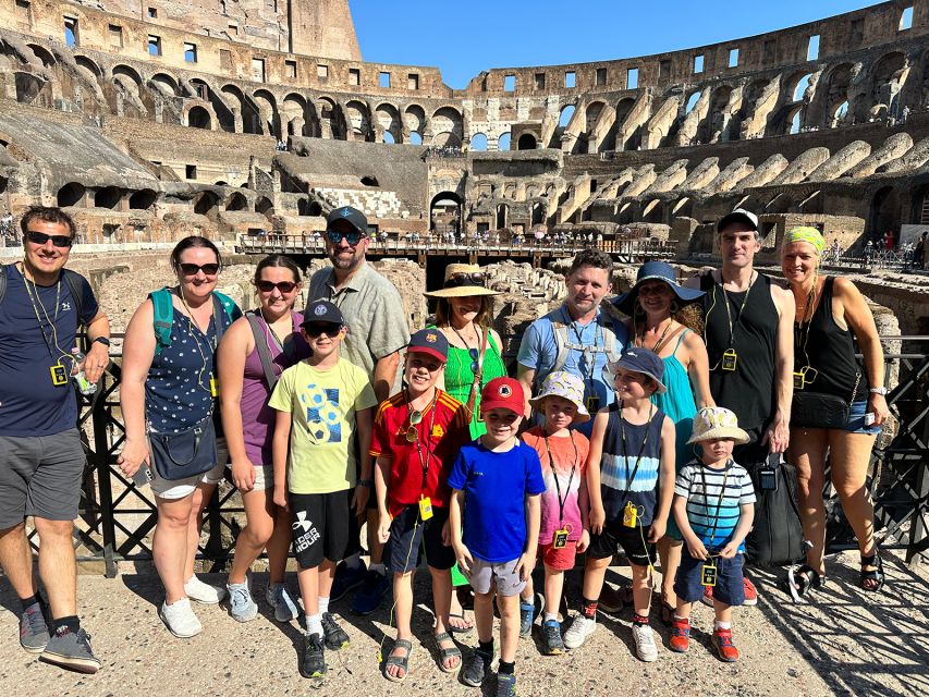 Colosseum and Ancient Rome Family Tour for Kids - Group size, pace, and comfort