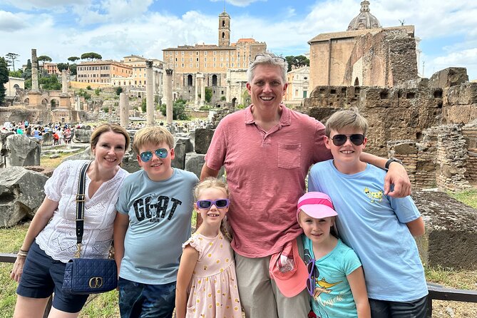Colosseum and Roman Forum Tour for Kids and Families - Walking through the Roman Forum