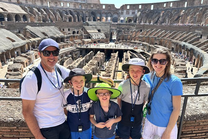 Colosseum and Roman Forum Tour for Kids and Families - Seeing the Basilica of Maxentius