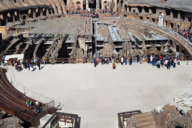 Colosseum Arena Floor Roman Forum and Palatine Hill Live Guide - Skip-the-line value, with one important warning