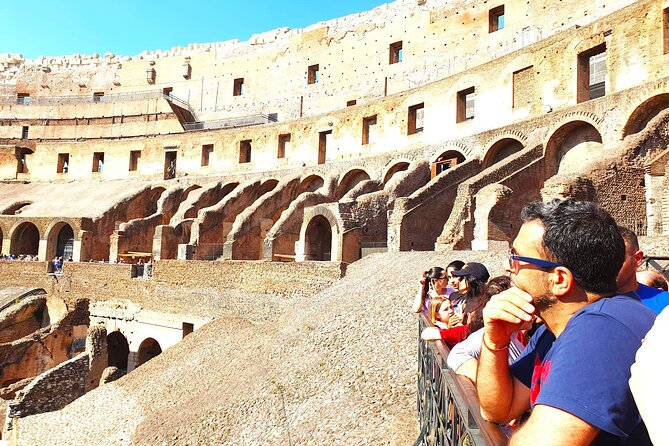 Colosseum Arena, Roman Forum and Palatine Hill Access - Climbing Palatine Hill for the wider view