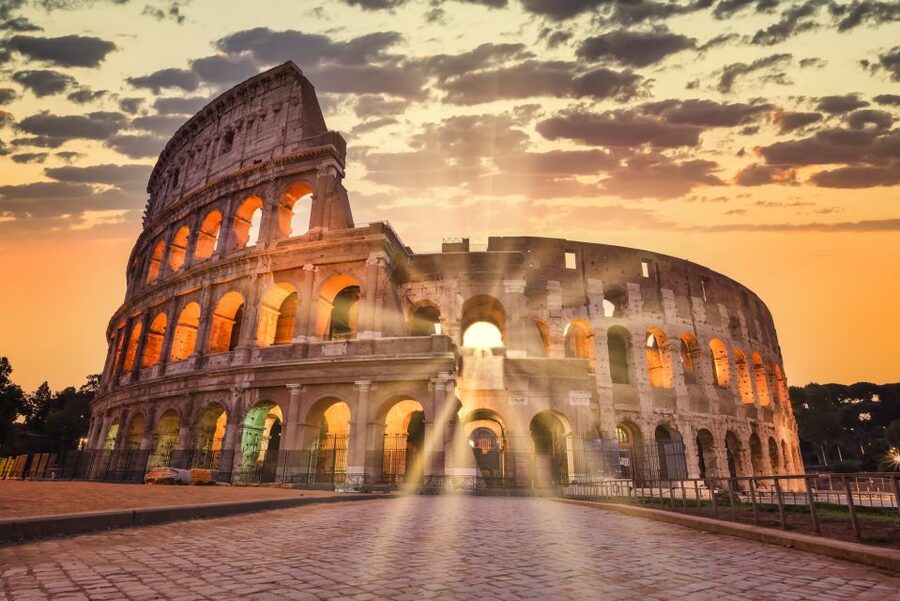 Colosseum by Evening Guided Tour with Optional Arena Access - Guides, Headsets, and Group Size