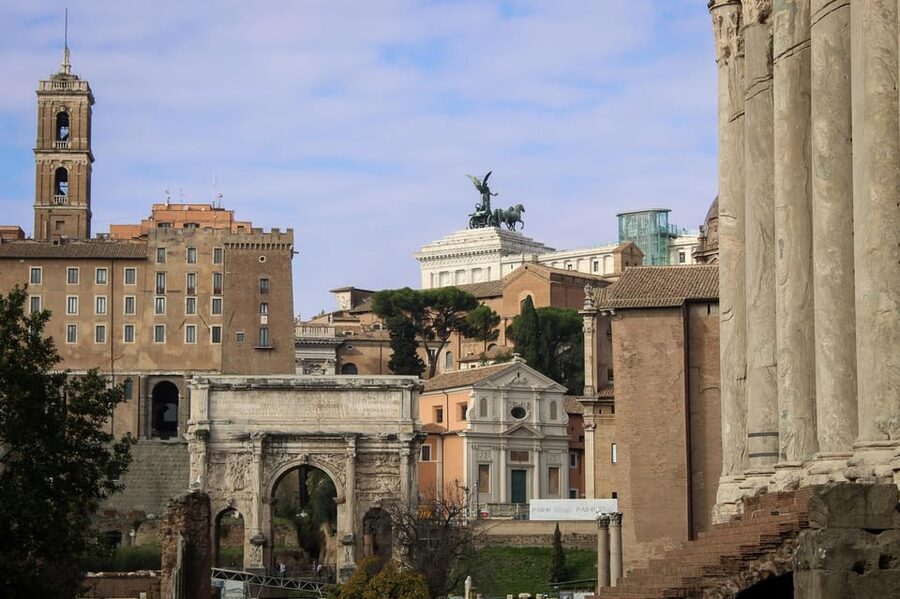 Colosseum Entry with digital audioguide and arena option - Palatine Hill and Rome’s oldest center