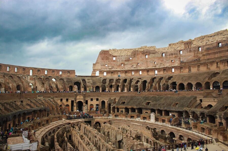 Colosseum Entry with digital audioguide and arena option - Entering the Colosseum with an audio guide