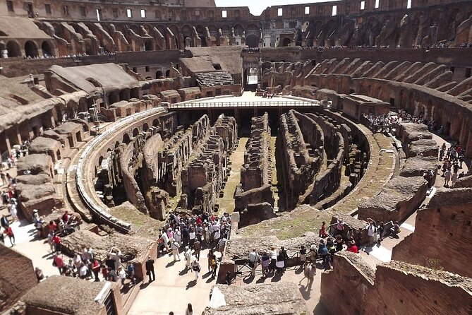 Colosseum, Forum, Palatine Hill with audio guide and Arena or Bus option - Timing, crowds, heat, and practical comfort