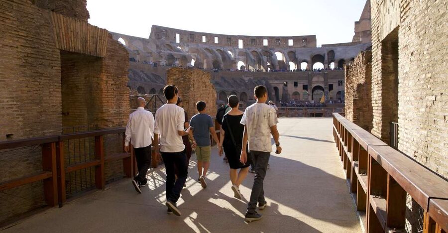 Colosseum: Semi Private Tour with VIP Arena Access - The opening view before you go inside