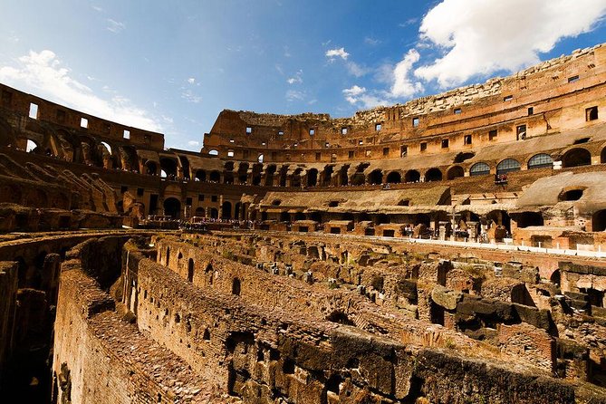 Colosseum Underground Tour With Arena Floor: Vip Experience - Key points to know before booking