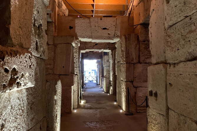 Colosseum Underground Tour With Arena Floor: Vip Experience - Group size, sound, and guide quality