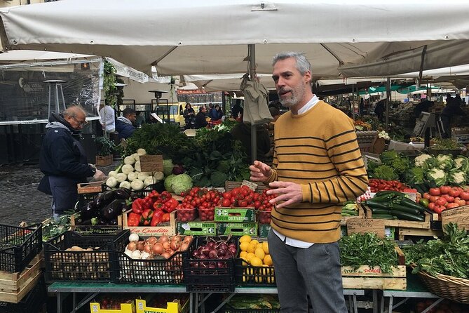 Cooking Class in Rome: Chef in a Day - Shopping for ingredients at Campo de’ Fiori