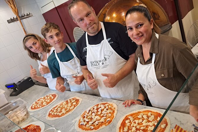 Cooking Class in the Heart of Rome: Pizza and Tiramisu Making - From kitchen work to a shared meal