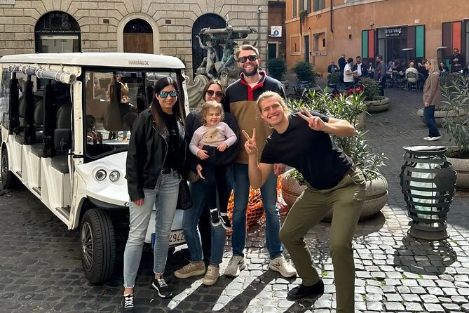 Discover Rome Highlights by Golf Cart Tour private tour - A good choice for families and tired feet