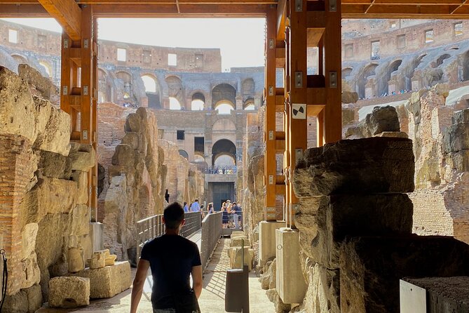 Expert Guided Tour of Colosseum Arena OR Underground, and Forum - Entering the Colosseum and finding your bearings