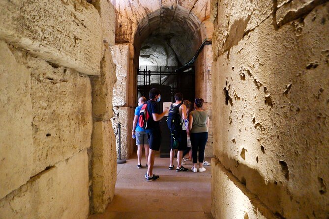 Expert Guided Tour of Colosseum Arena OR Underground, and Forum - The Colosseum Arena in about 70 minutes