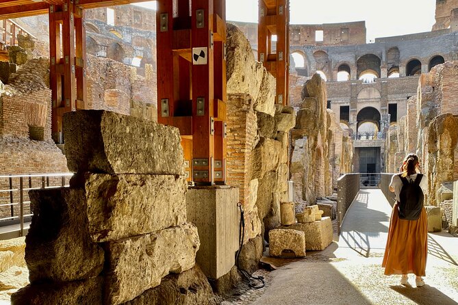 Expert Guided Tour of Colosseum Arena OR Underground, and Forum - Guides, group size, and the audio setup