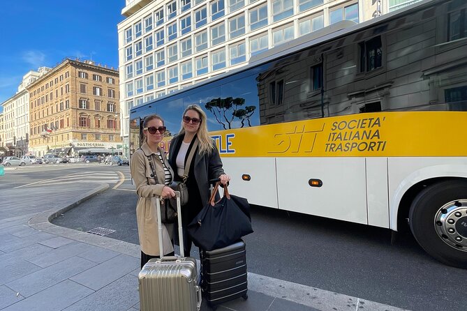 Fiumicino Airport Shared Shuttle Bus to Rome Termini & Vatican - Via Circonvallazione Aurelia: a third option