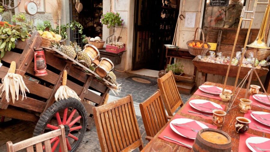 Frascati Wine Road from Rome: Tasting & Lunch - Three wines with views toward Rome