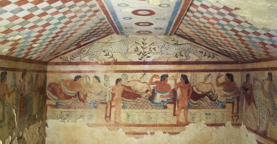 From Civitavecchia: Tarquinia & Unesco Site Visit with Lunch - Walking into the Etruscan necropolis