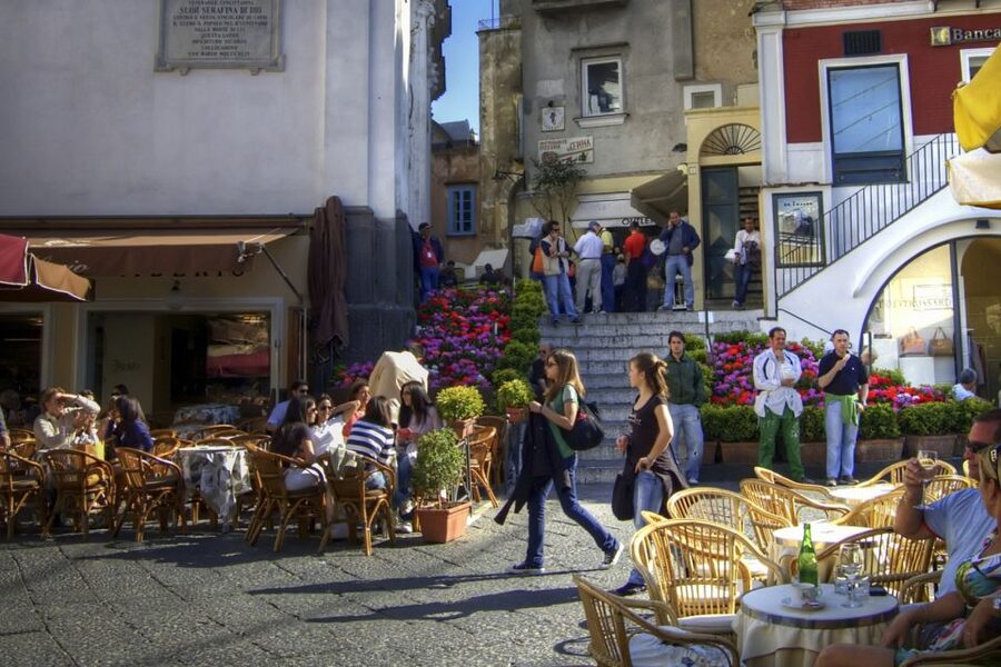 From Rome: Capri Island Day Trip - Choosing between Capri Town, Anacapri, and the coast