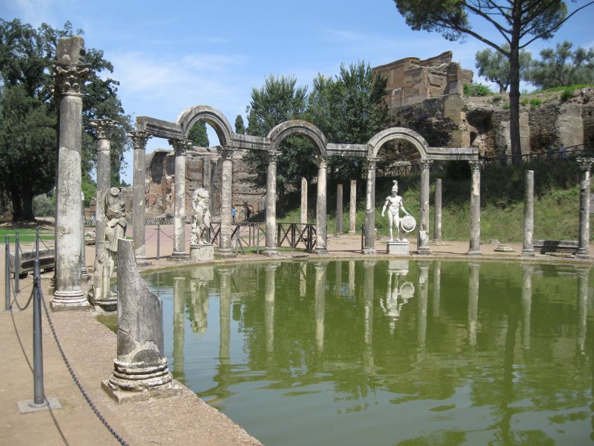 From Rome: Hadrian's Villa & Villa d'Este Day Trip & Lunch - Practical details for a smoother day