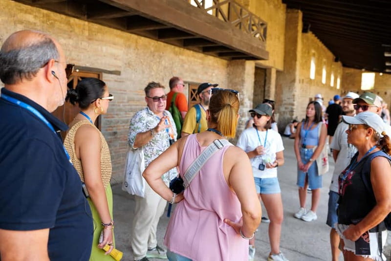 From Rome: Pompeii Ruins Tour with Expert Guide & Fast Train - Returning to Rome at 5:25 or 6:40