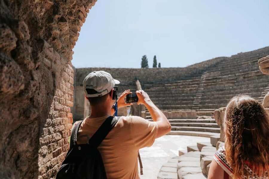 From Rome: Pompeii with Expert Guide & Amalfi Coast Day Trip - The three-and-a-half-hour ride south