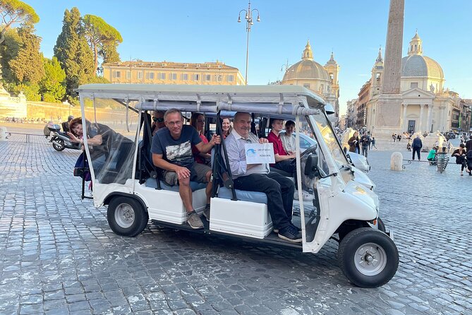 German Golfcart Tour - Why a golf cart works well in Rome