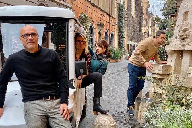 German Golfcart Tour - Spanish Steps and the French connection