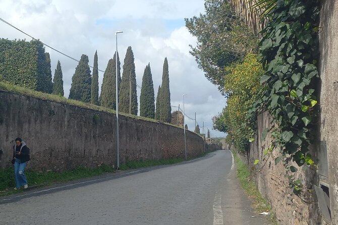 Golf Cart Driving Tour in Rome: 2.5 hrs Catacombs & Appian Way - The Baths of Caracalla from the road