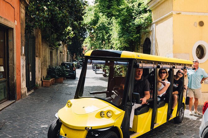 Golf Cart Small-Group Guided Tour: Rome City Highlights - Piazza Navona and Via Giulia