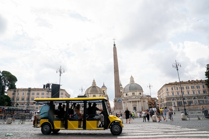 Golf Cart Small-Group Guided Tour: Rome City Highlights - Piazza Venezia and the Monti neighborhood