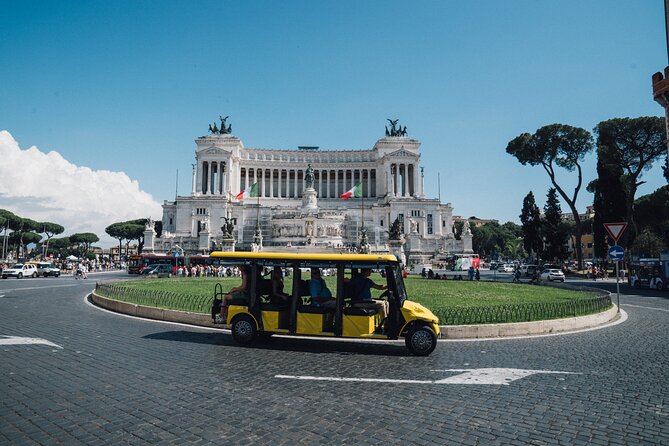 Golf Cart Small-Group Guided Tour: Rome City Highlights - The Pantheon and Piazza Colonna