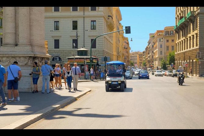 Golf cart tour: explore Rome's iconic landmarkes with ease - Circus Maximus and Piazza Venezia