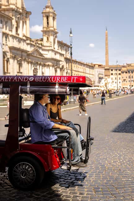 Golf Cart Tour: Express Highlights of Rome - What riding the electric cart is really like