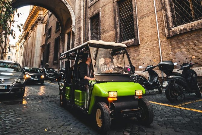 Golf Cart Tour Rome Original since 2005 - St. Peter’s Square and the Vatican area