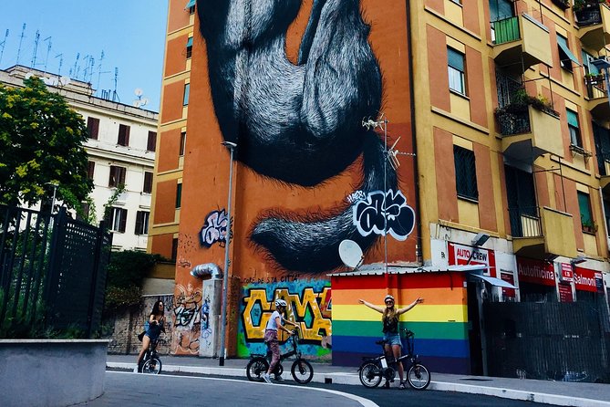 Hidden Rome: Small Group E-Bike Tour with Street Food Stops - The strange pyramid and the story of Testaccio