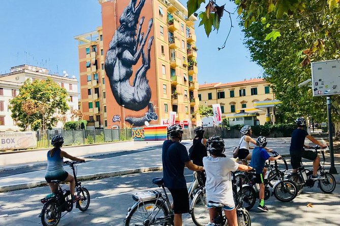Hidden Rome: Small Group E-Bike Tour with Street Food Stops - Gianicolo Hill and the wide Roman panorama