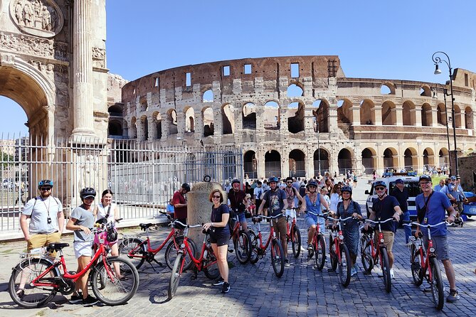 Highlights of Rome Bike Tour (Including Jubilee Sights) - Churches, temples, and the Trevi Fountain